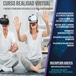 Curso Realidad Virtual y nuevas tecnologías aplicadas a la estimulación cognitiva