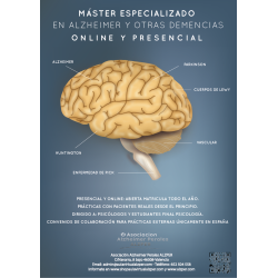Máster especializado en Alzheimer y otras demencias.